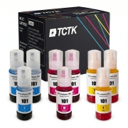 TCTK Ink Cartridges E-101C E-101M E-101Y 9-pack CMY (3 of each) compatible with Epson EcoTank L14150 L4150 L4160 L4260 L4266 L6160 L6170 L6176 L6190 L6260 L6270 L6276 L6290