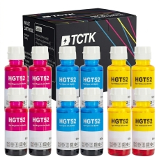Compatible replacement for HP 100ML GT52C,GT52M,GT52Y
