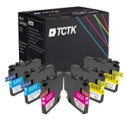 TCTK ink cartridges LC-3237 6 pack CMY compatible with Brother HL-J 6000 DW HL-J 6100 DW MFC-J 5945 DW MFC-J 6945 DW MFC-J 6947 DW, replaces LC3237C