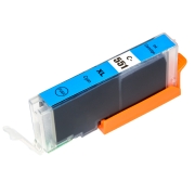Compatible replacement for Compatible with Canon CLI-551XLC / 12ml Ink Cyan (Ink cartridges)
