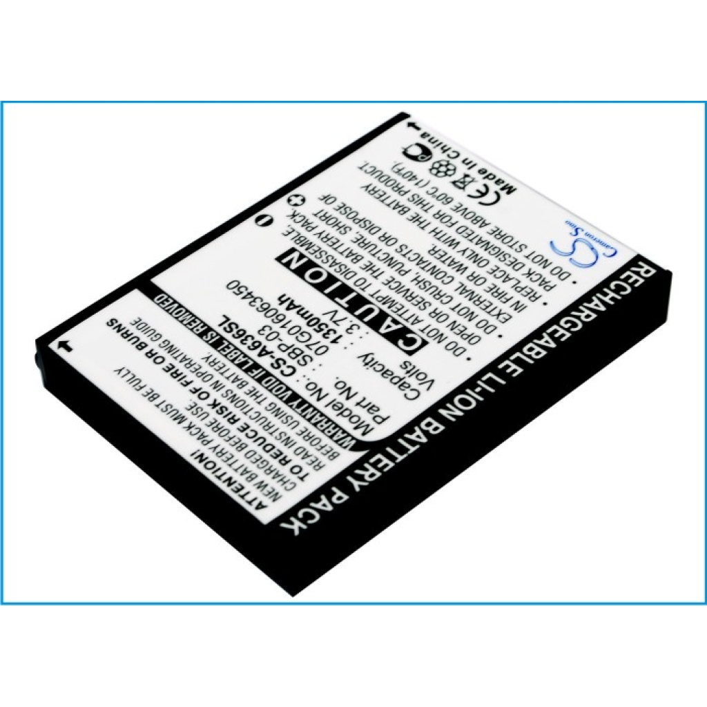 GPS, Navigator Battery Asus Mypal A636