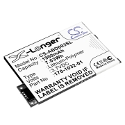 CS-ABD003SL<br />Batteries for   replaces battery 170-1032-00