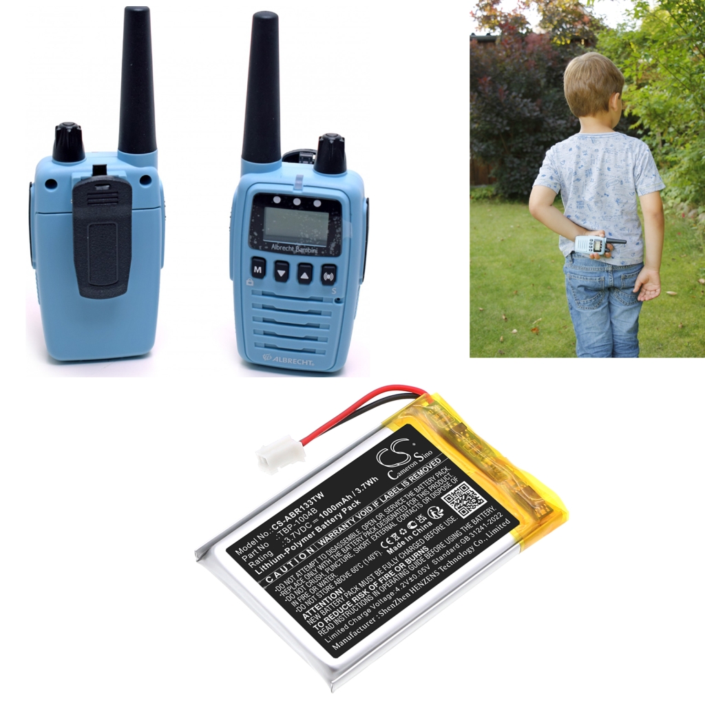 Two-Way Radio Battery Albrecht CS-ABR133TW