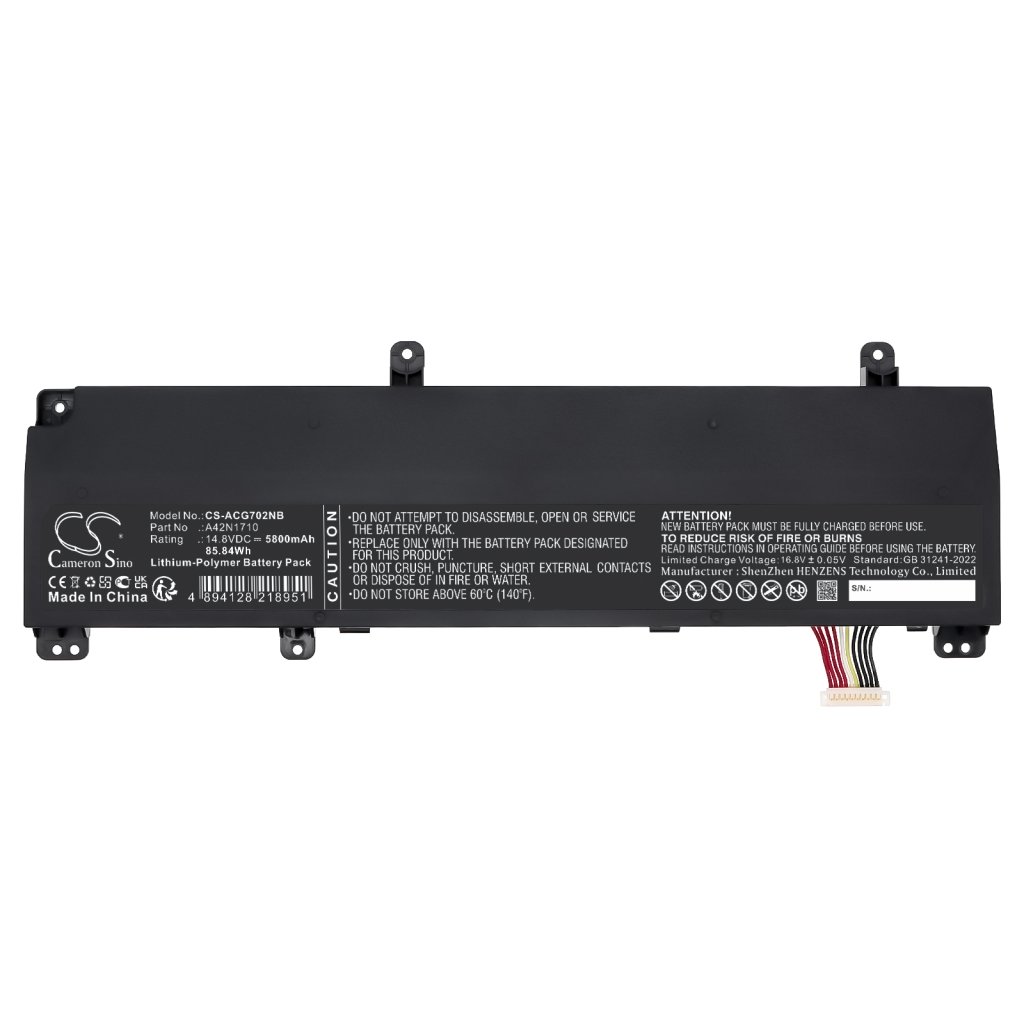 Battery Replaces A42N1710