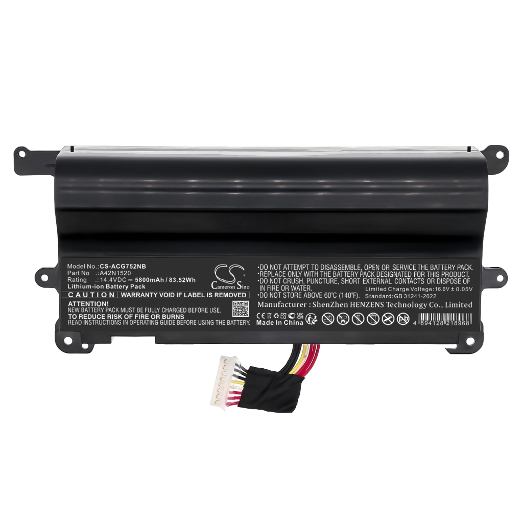 Battery Replaces 0B110-00380000
