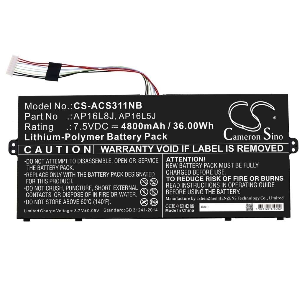 Battery Replaces KT.0020G.010