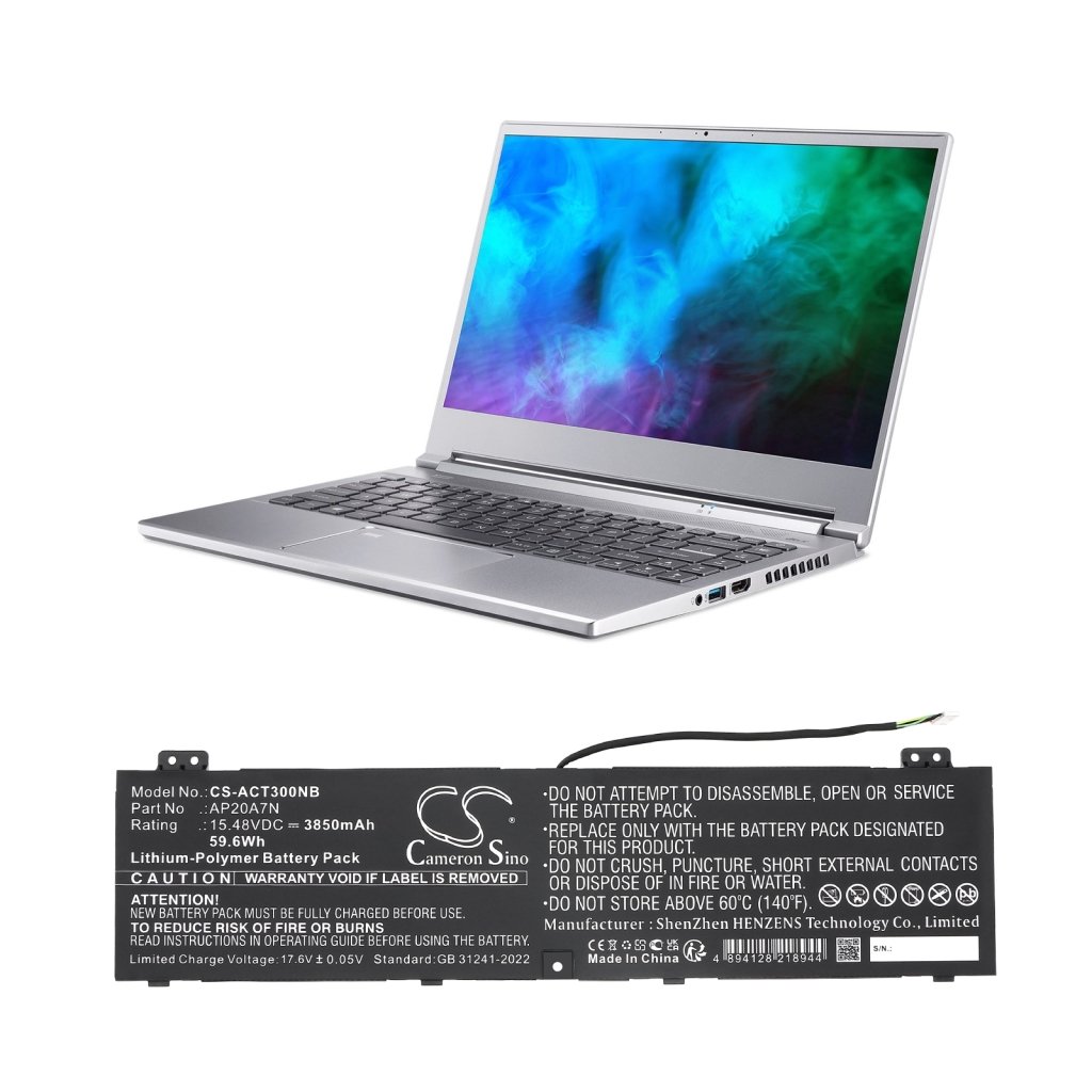 Battery Replaces KT.00407.010