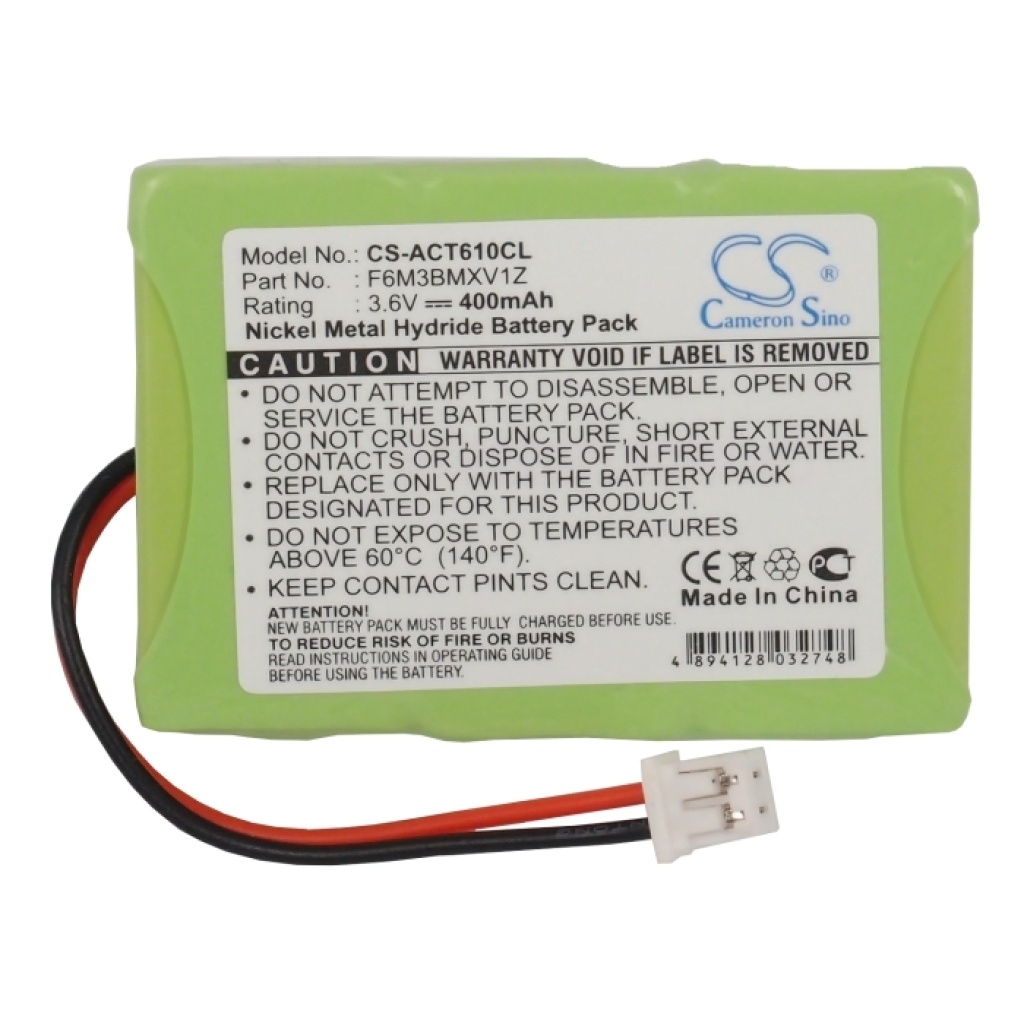 Compatible battery replacement for Tiptel F6M3BMXV1Z