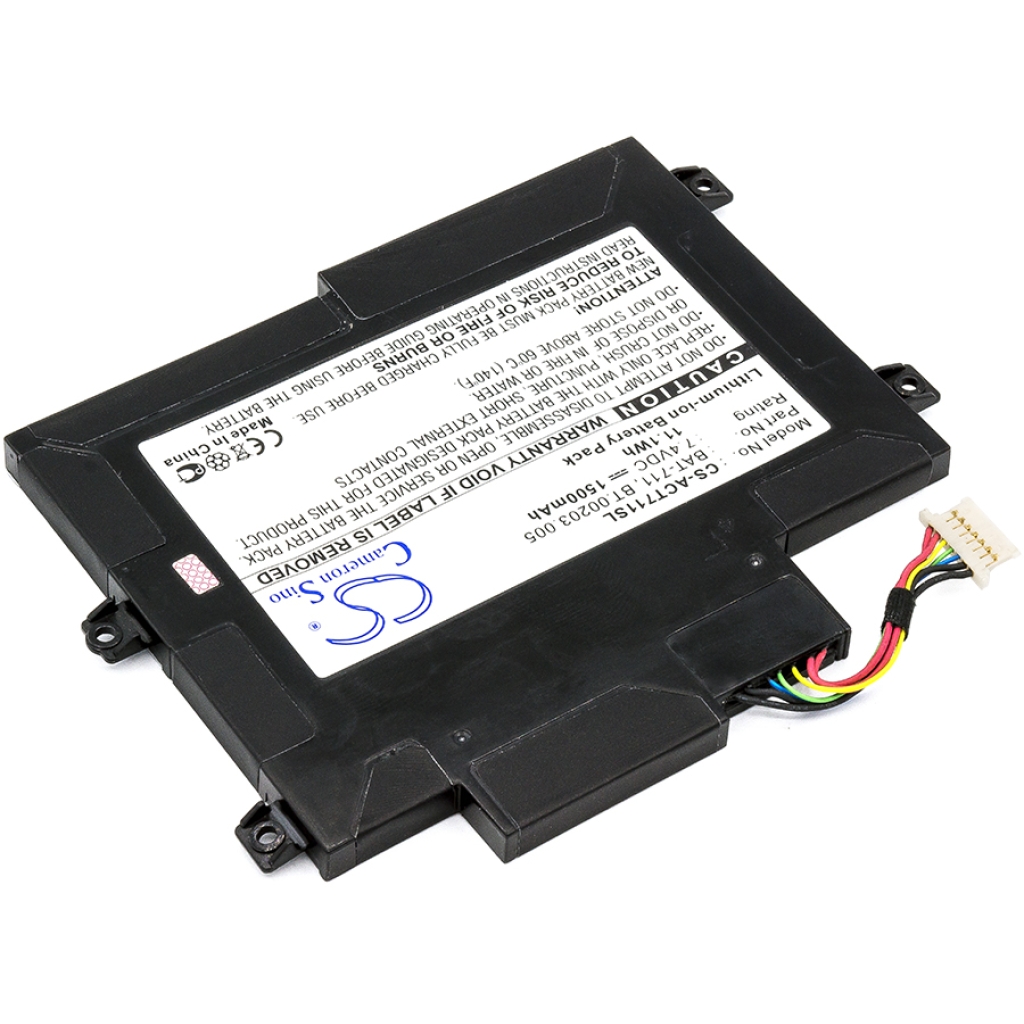 Batteries compatible with Acer Iconia Tab A100 Tab A101 CS-ACT711SL