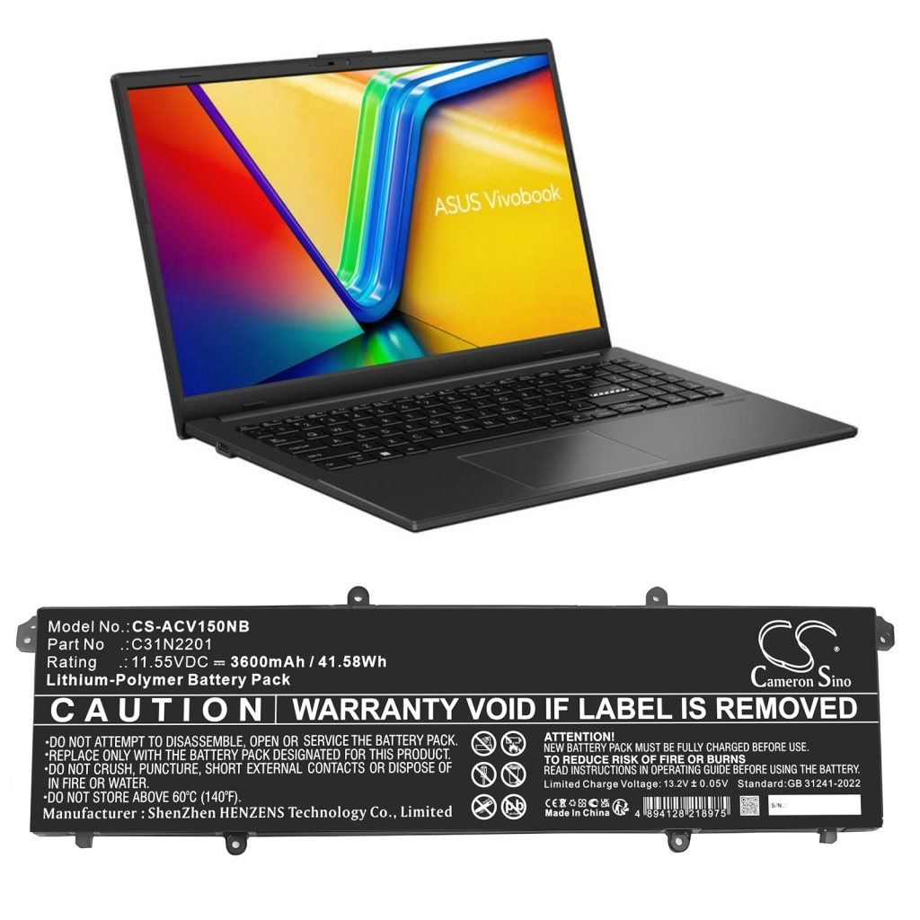 Asus Vivobook Go 15 OLED E1504FA