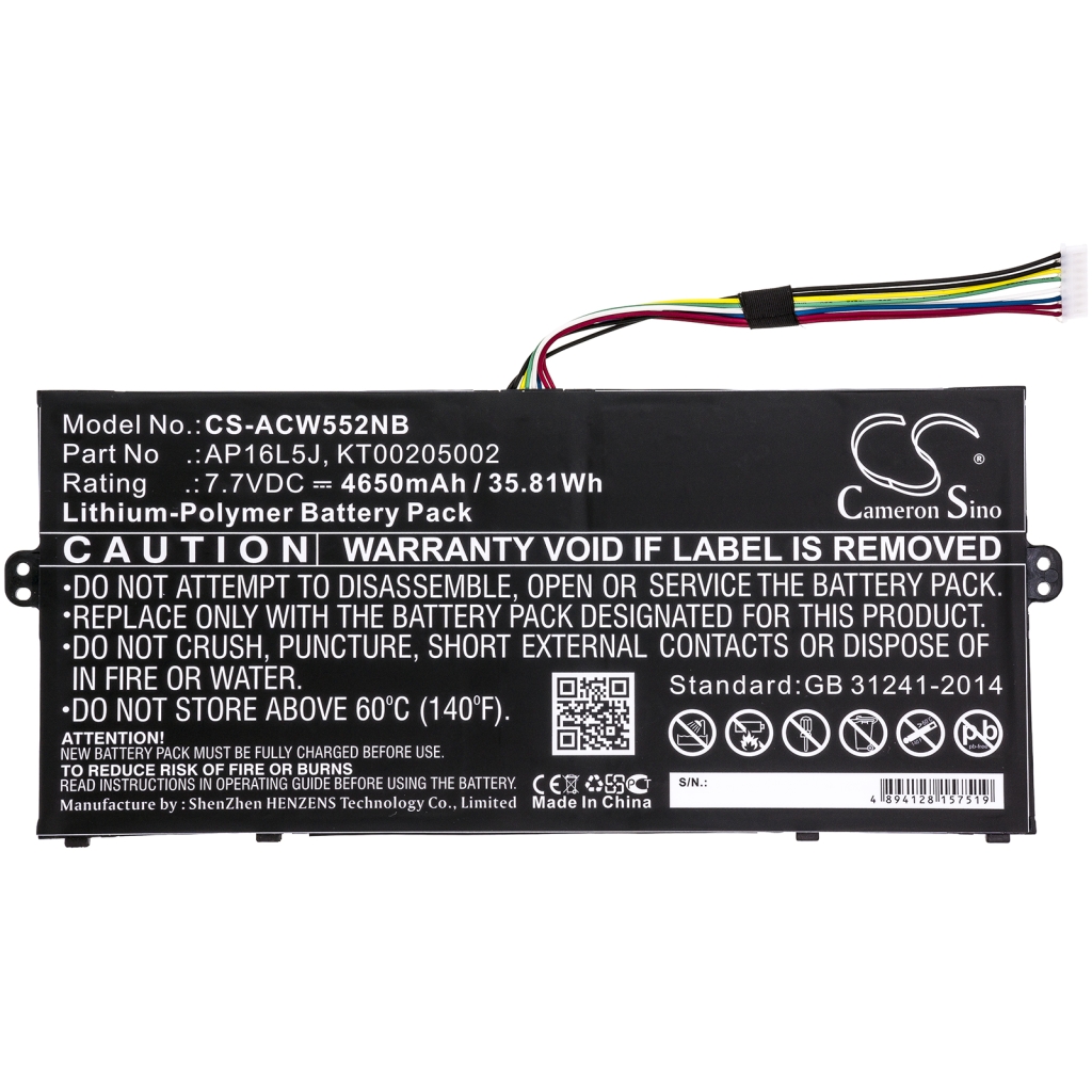 Notebook battery Acer TravelMate X514-51-56RZ