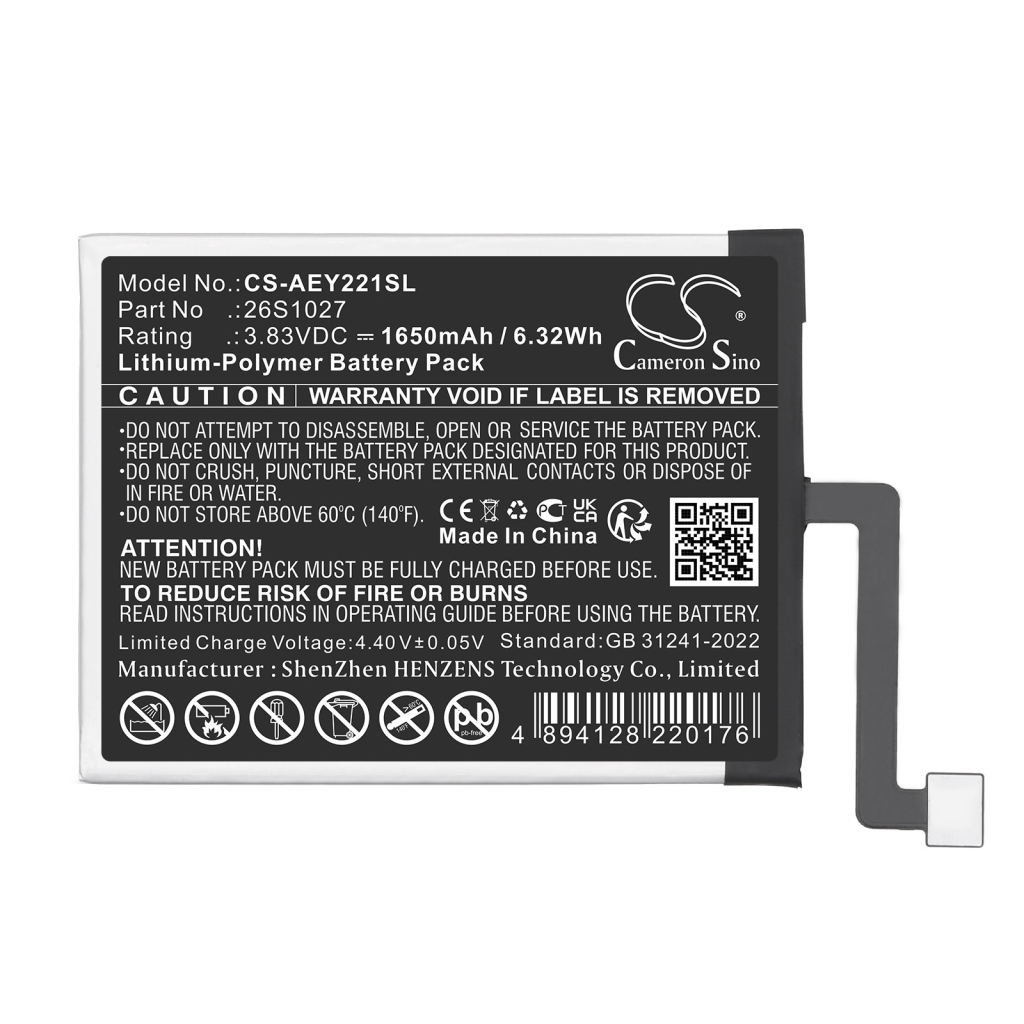 Ebook, eReader Battery Amazon CS-AEY221SL
