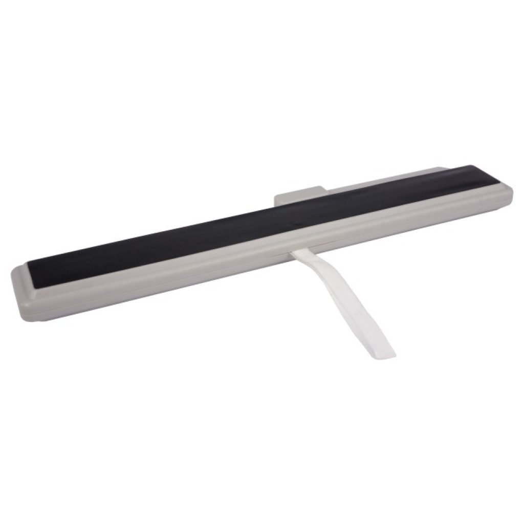 CS-AM6392 elongated white battery strip, rear angle, full length visible