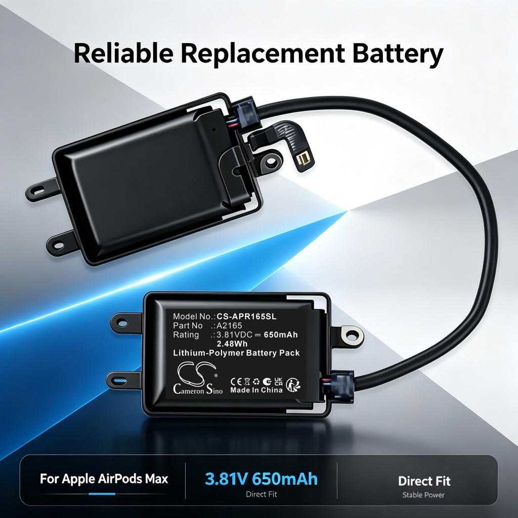 Battery compatible with Wireless Headset Battery