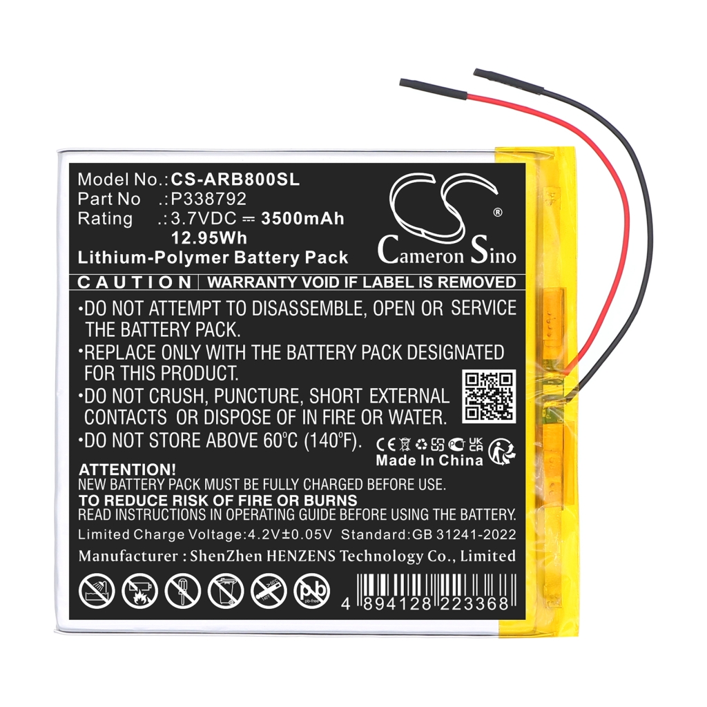 Tablet Battery Archos CS-ARB800SL