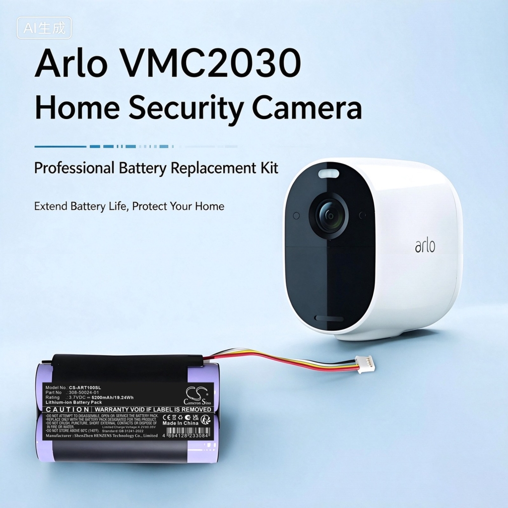 Battery compatible with Home Security Camera Battery