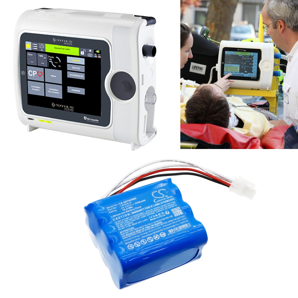 Medical Battery Air liquide T60 Respirator