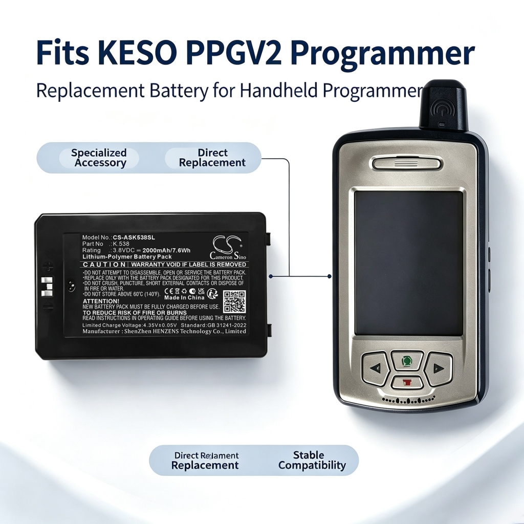 Battery compatible with Assa abloy