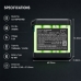 Battery compatible with Ascor