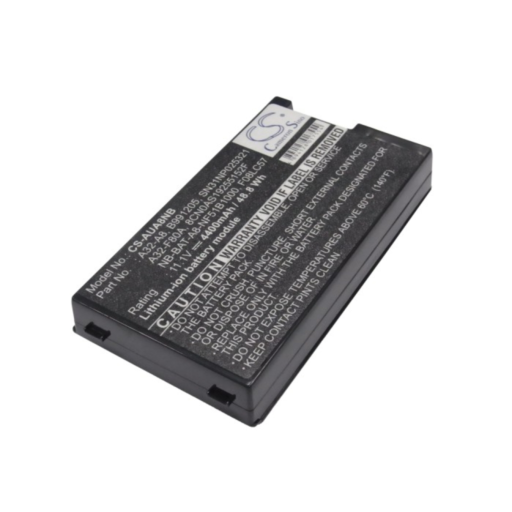 Notebook battery Asus X80H