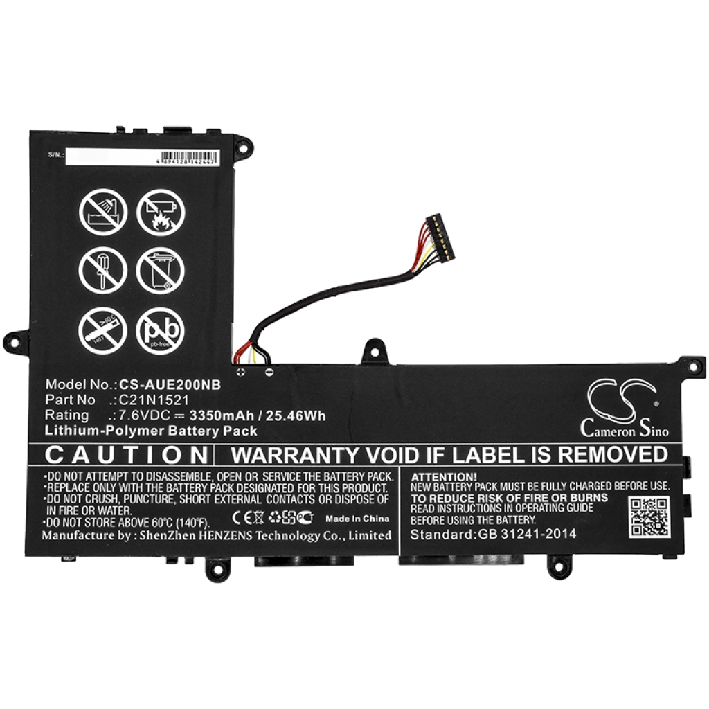 Notebook battery  E200HA-1B