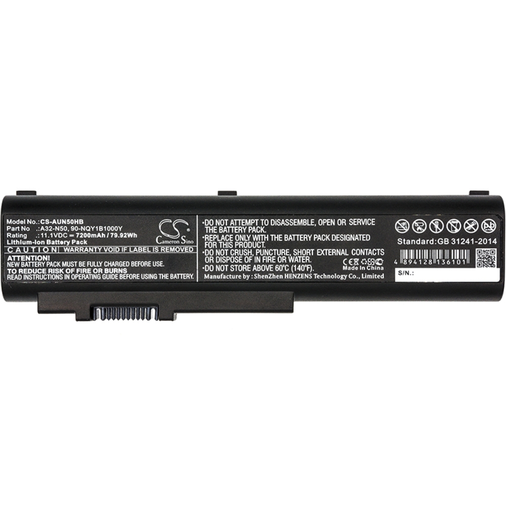 Notebook battery Asus N51T