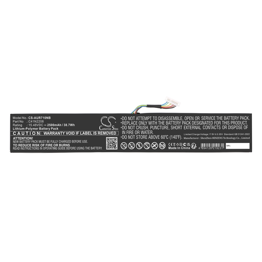 Notebook battery Asus CS-AUR710NB