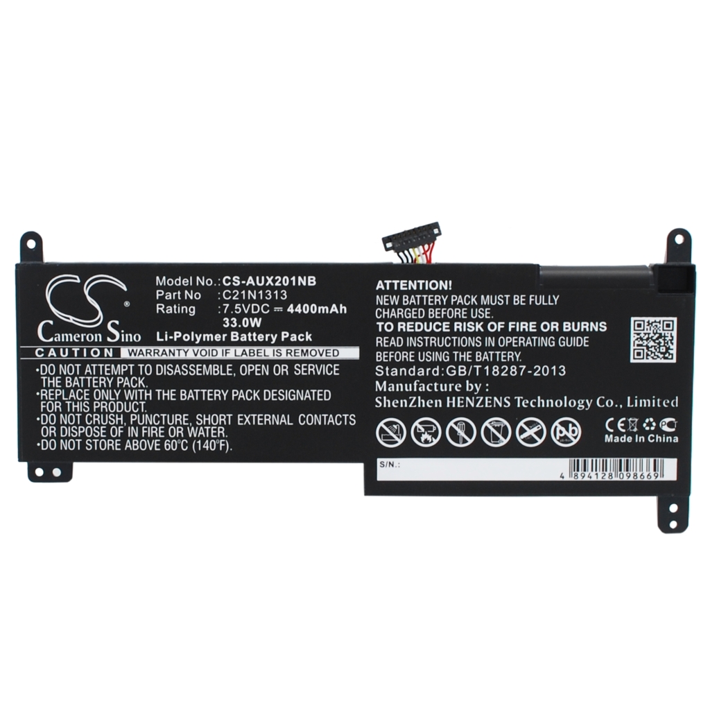 Battery Replaces C21N1313