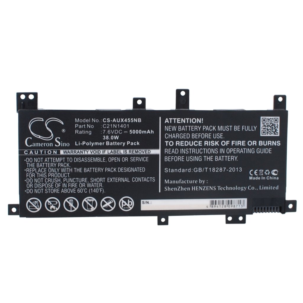 Battery Replaces C21N1401