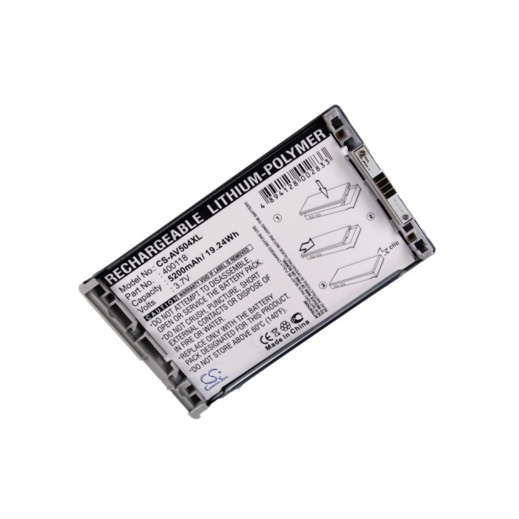Battery compatible with Archos CS-AV504XL