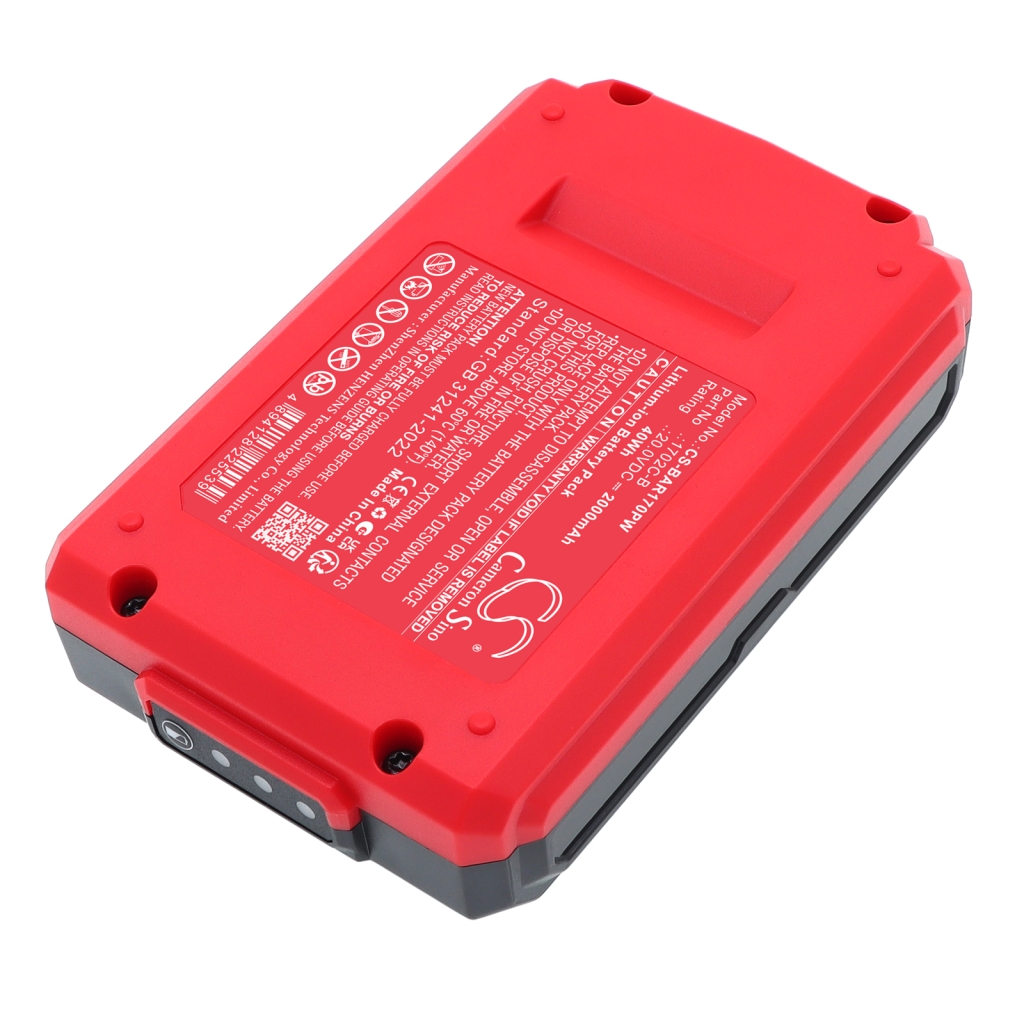 Battery compatible with Bauer CS-BAR170PW