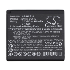 Compatible battery replacement for Panasonic CGA-S/106B,CGA-S/106C,CGA-S009,CGA-S009E,CGA-S106C...