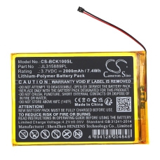 Compatible battery replacement for Bookeen JL315889PL