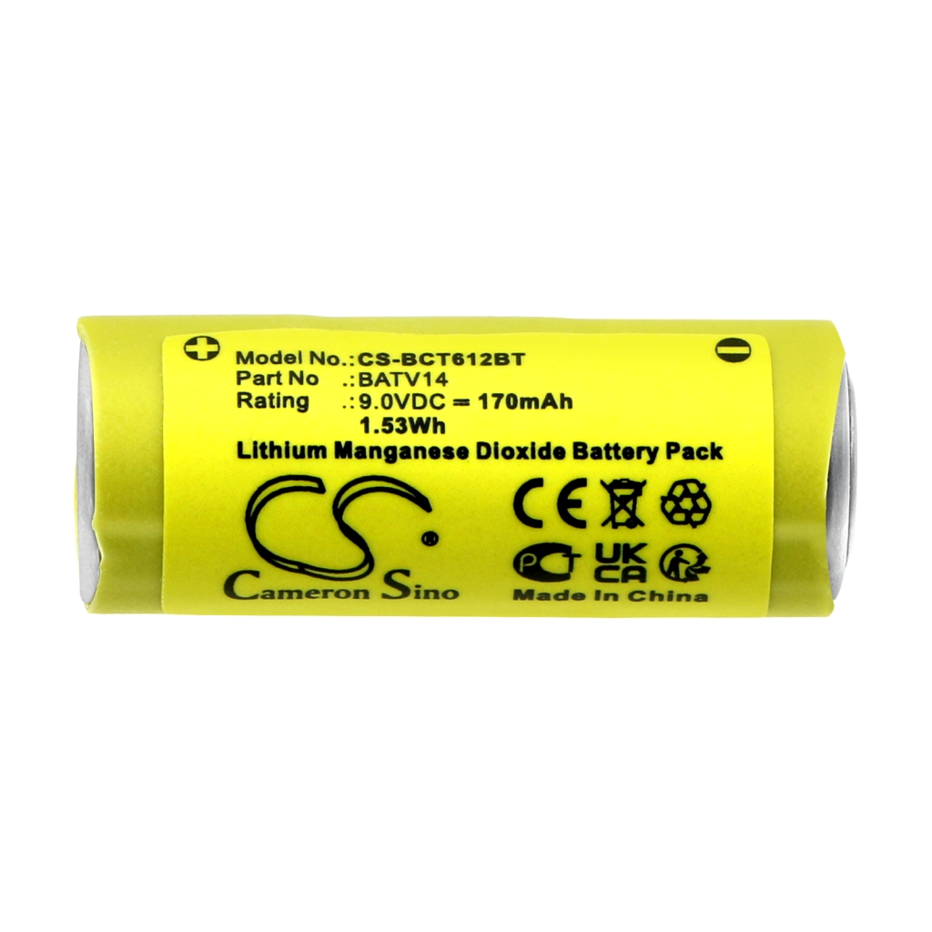 Compatible battery replacement for Daitem BATV14