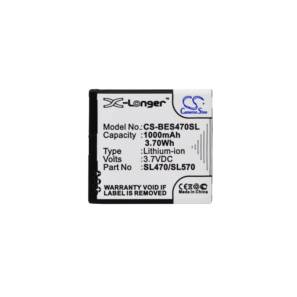Compatible battery replacement for OLYMPIA SL470/SL570
