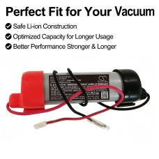 Compatible battery replacement for Bosch ICR18650