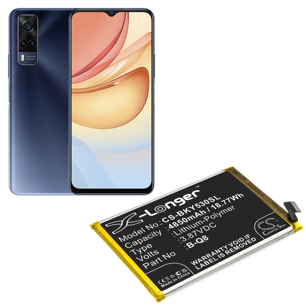 Batteries compatible with Vivo V2058 V2058 CS-BKY530SL