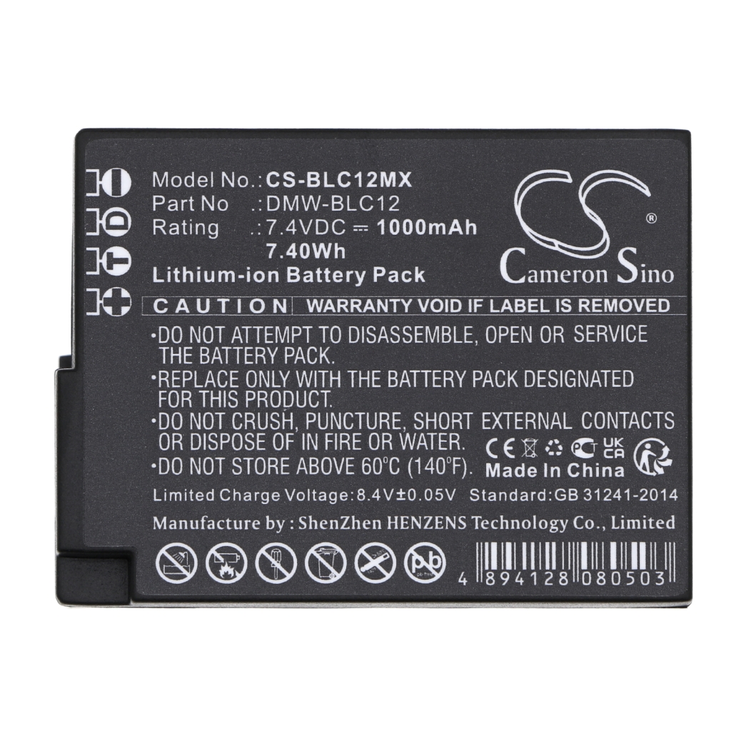 Camera Battery LEICA CS-BLC12MX