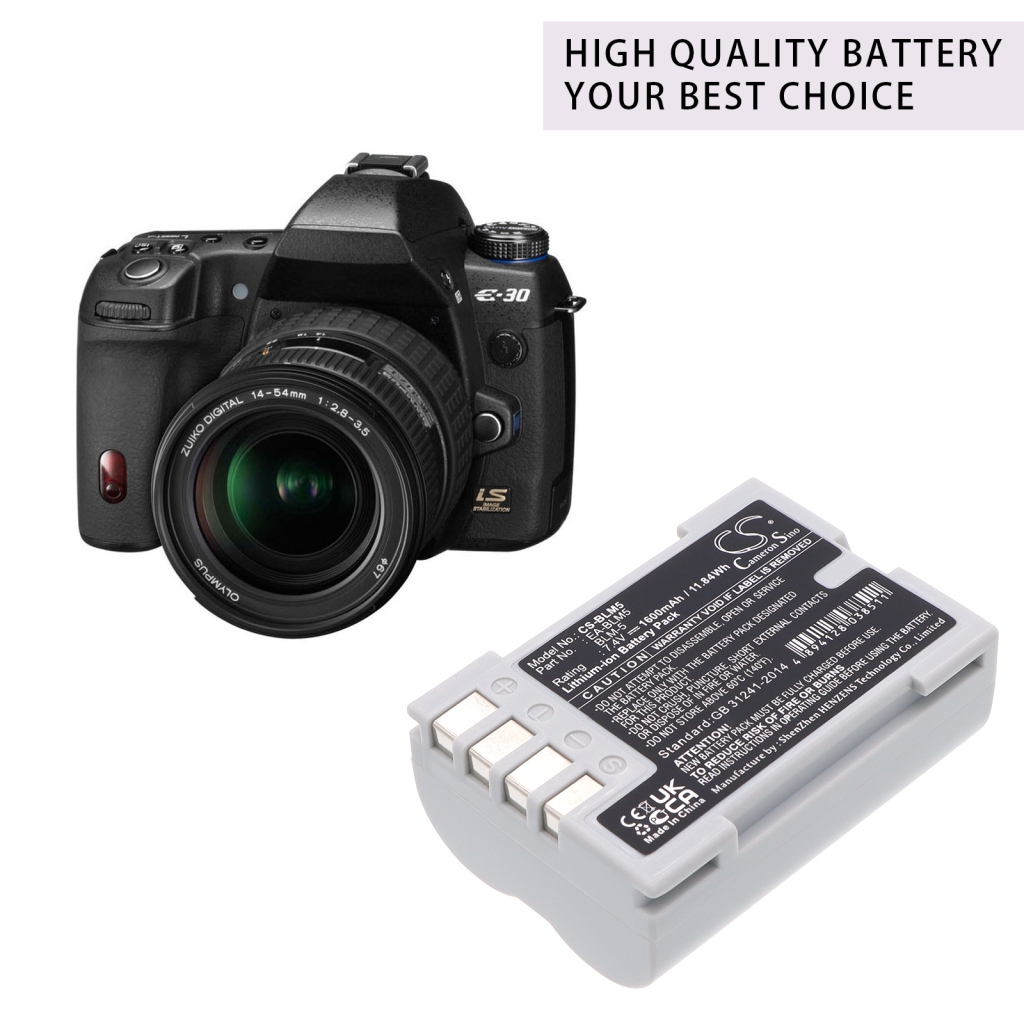 Battery Replaces Olympus EA-BLM5