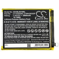 Compatible battery replacement for BLU C796438300P,CY-N3000B