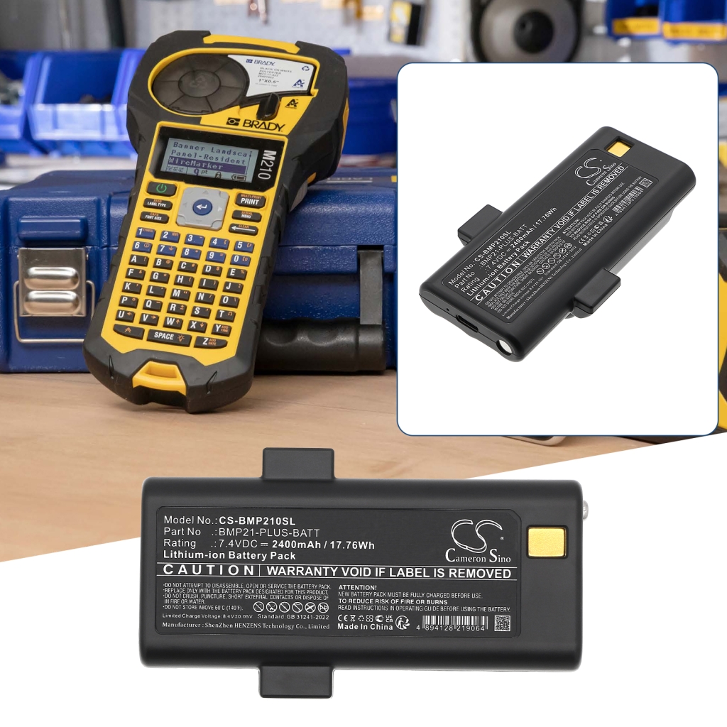 Printer Battery Brady CS-BMP210SL