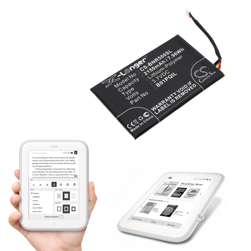 Compatible battery replacement for Barnes 