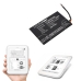 Compatible battery replacement for Barnes 