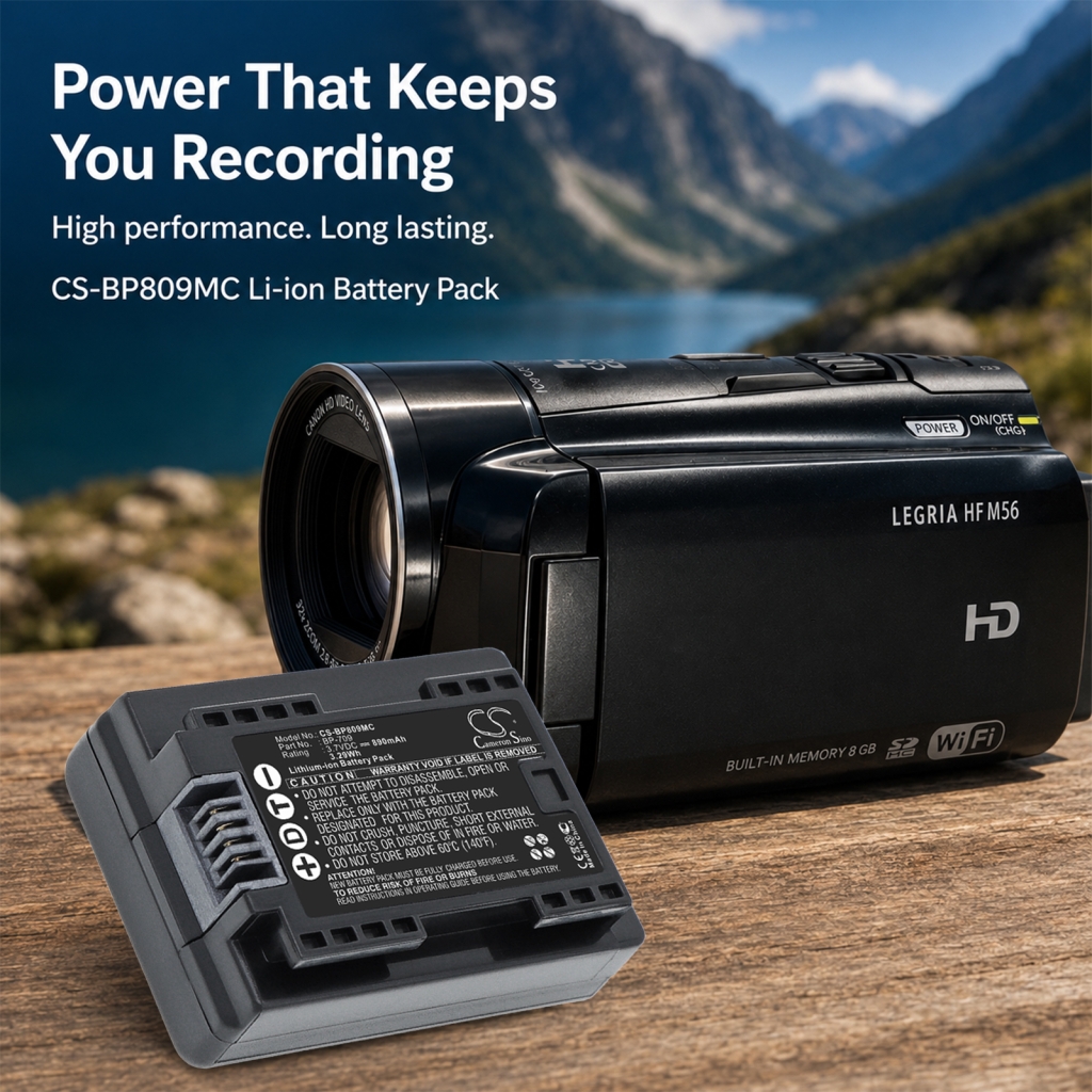 Battery compatible with Canon