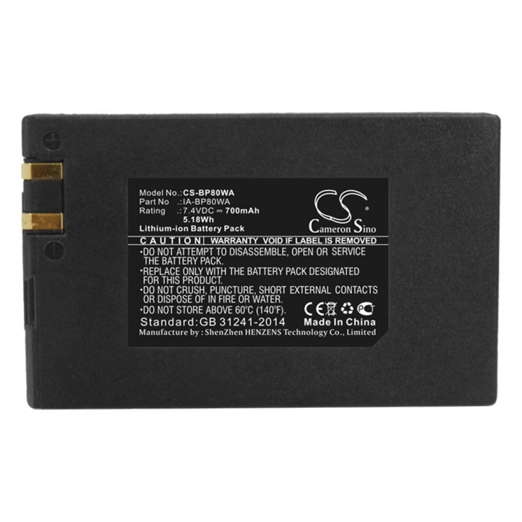 Battery compatible with Camera Battery