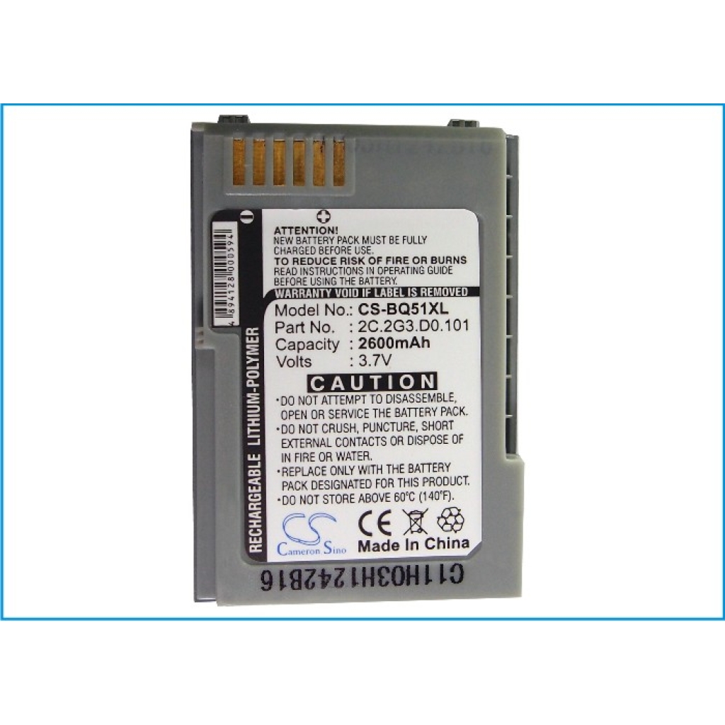 Battery compatible with BenQ