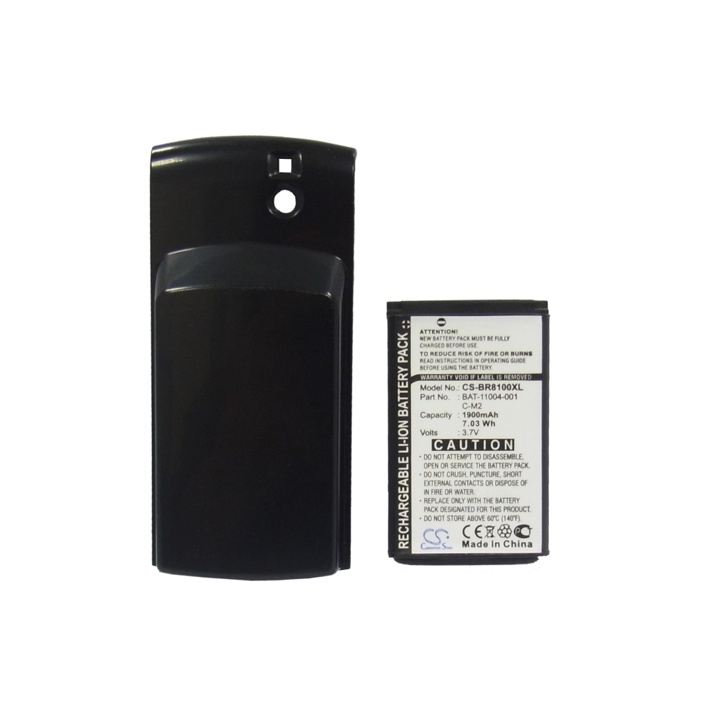 Battery compatible with Blackberry CS-BR8100XL