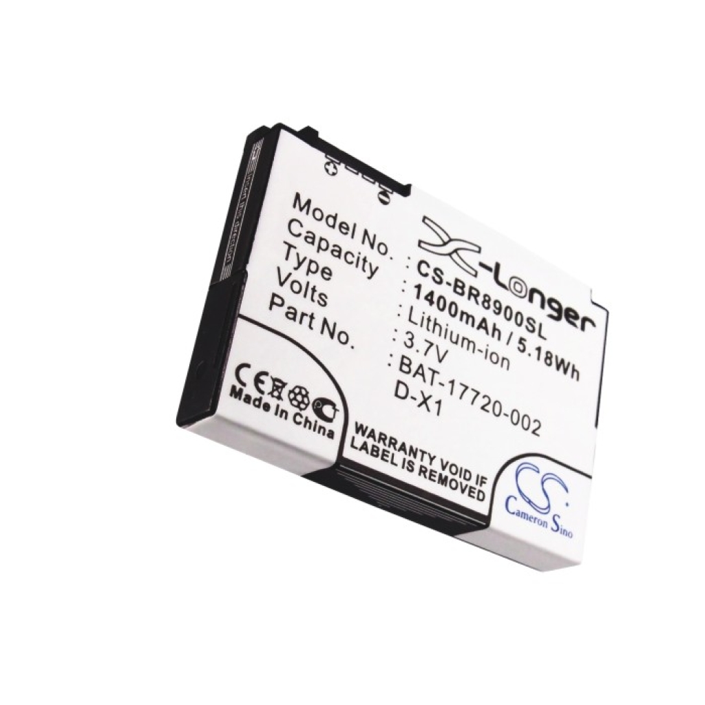 Compatible battery replacement for BlackBerry BAT-17720-002,D-X1