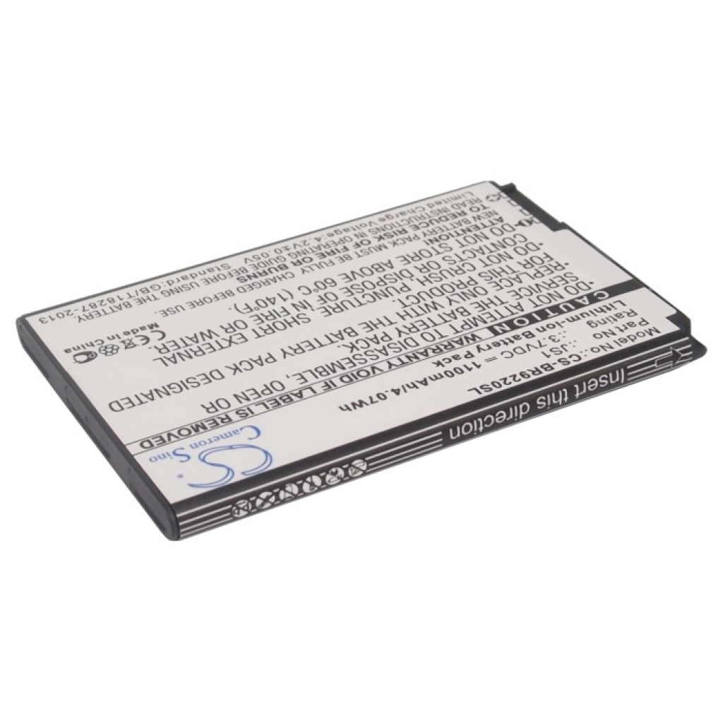 Battery compatible with Blackberry