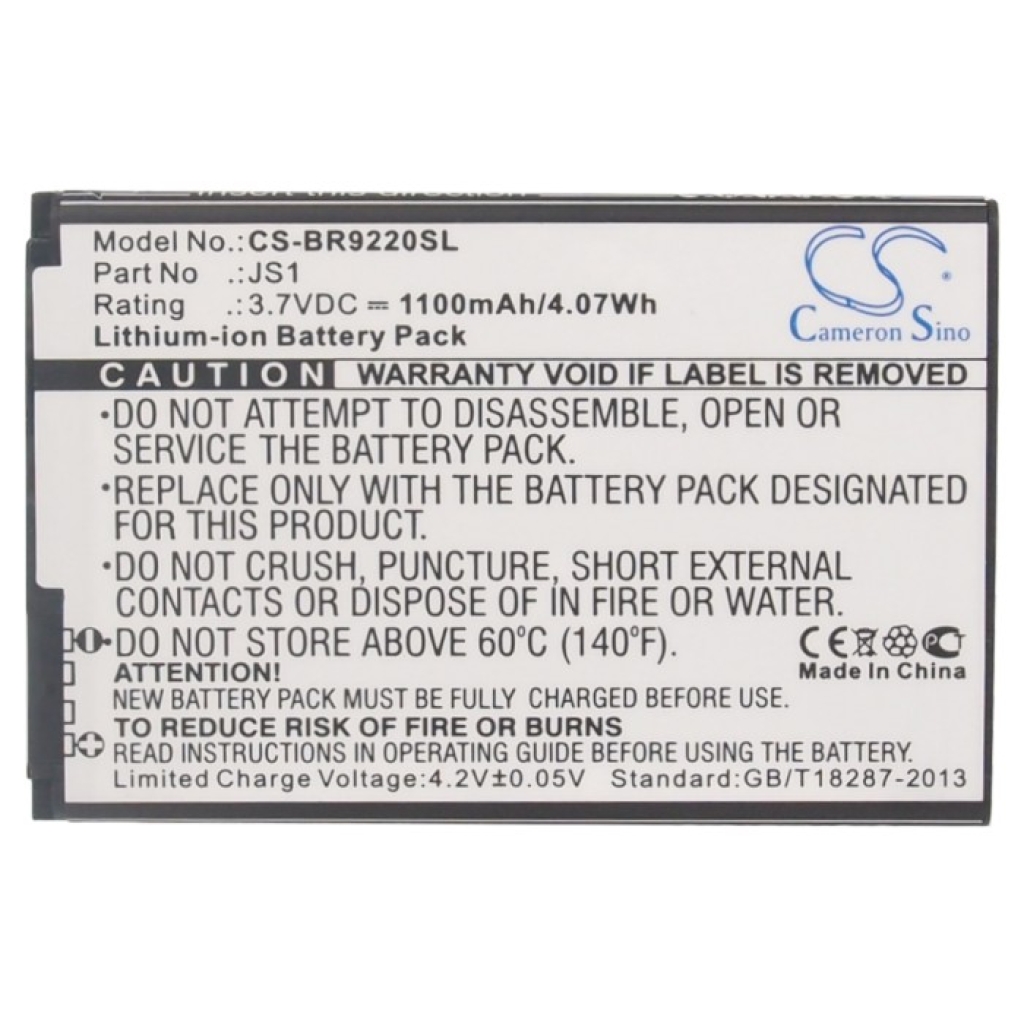 Battery compatible with Blackberry